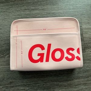 Glossier makeup bag